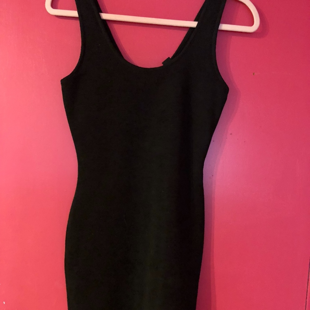 LBD Sexy Black Bodycon-Mini Dress Never Worn